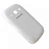 matshop.gr - SAMSUNG S6810 GALAXY FAME BATTERY COVER WHITE ORIGINAL SERVICE PACK