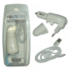 matshop.gr - VOLTE-TEL LIGHTNING IPHONE 5 (USB DUO TRAVEL-ΦΟΡΤΙΣΤΗΣ ΑΥΤΟΚΙΝΗΤΟΥ VTDU2 1500mA+VCD01 DATA) iOS 8 WHITE