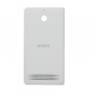 matshop.gr - SONY D2004 XPERIA E1 BATTERY COVER WHITE ORIGINAL SERVICE PACK