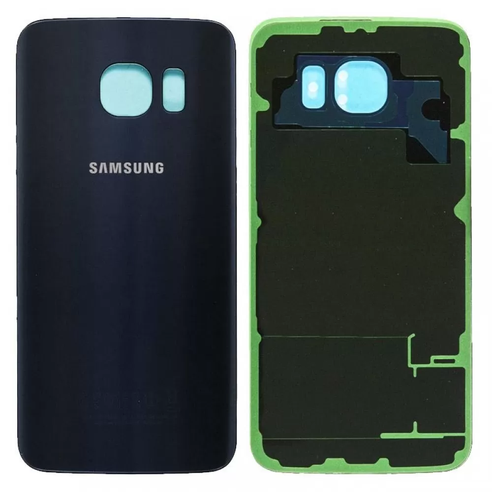 matshop.gr - SAMSUNG G925 GALAXY S6 EDGE BATTERY COVER DARK BLUE 3P OR