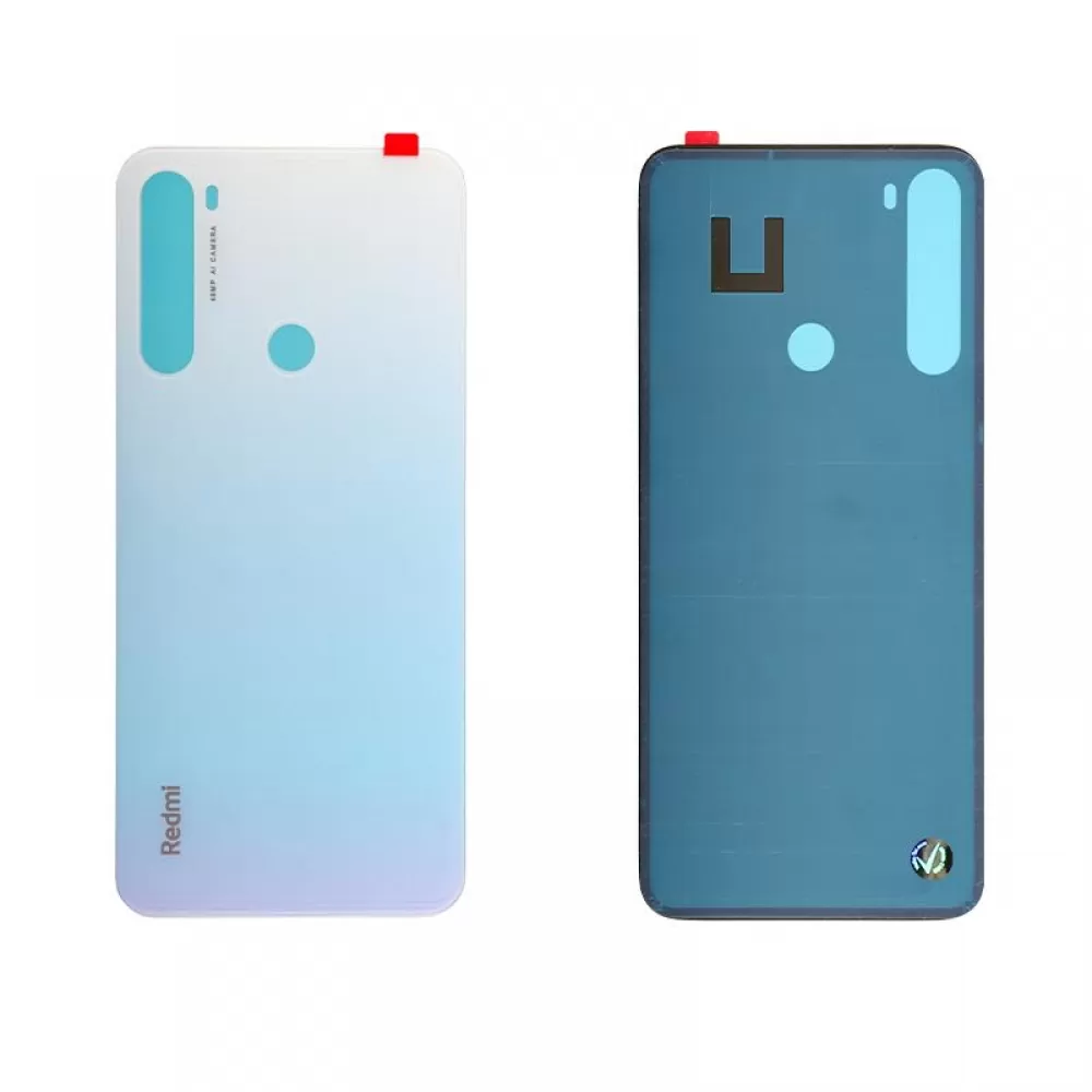 matshop.gr - XIAOMI REDMI NOTE 8 BATTERY COVER WHITE 3P OR