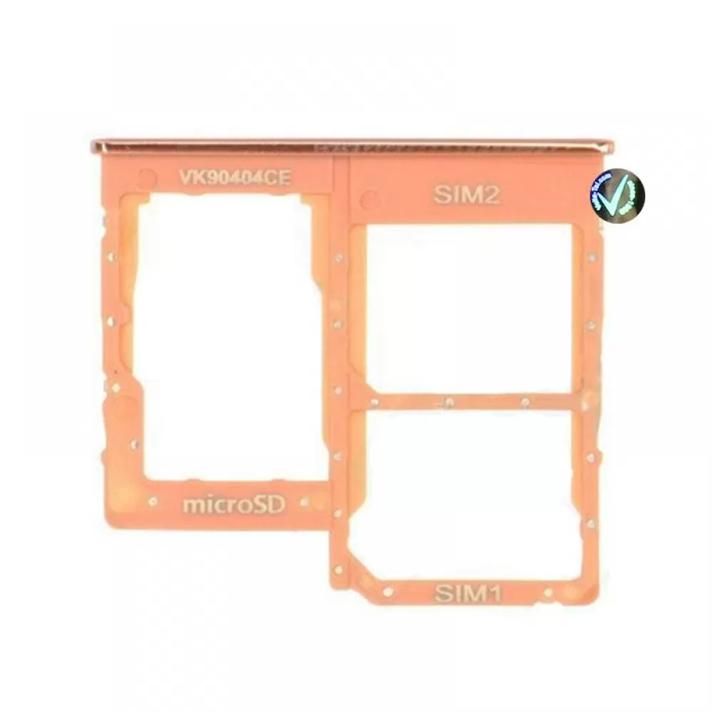 matshop.gr - SAMSUNG A40 A405 SIM CARD HOLDER CORAL GH98-44303D ORIGINAL SERVICE PACK