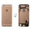 matshop.gr - IPHONE 6S BATTERY COVER GOLD + FLEX COMPLETE + SIDE KEYS + SIM HOLDER 3P OR