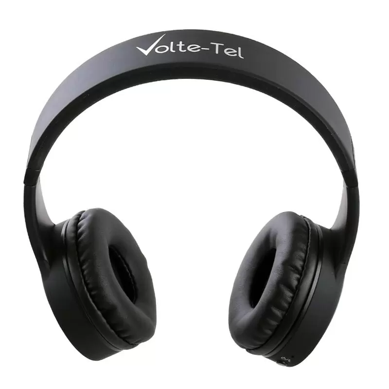 matshop.gr - VOLTE-TEL STEREO BLUETOOTH HEADPHONES V SOUND PRO VT900 BLACK