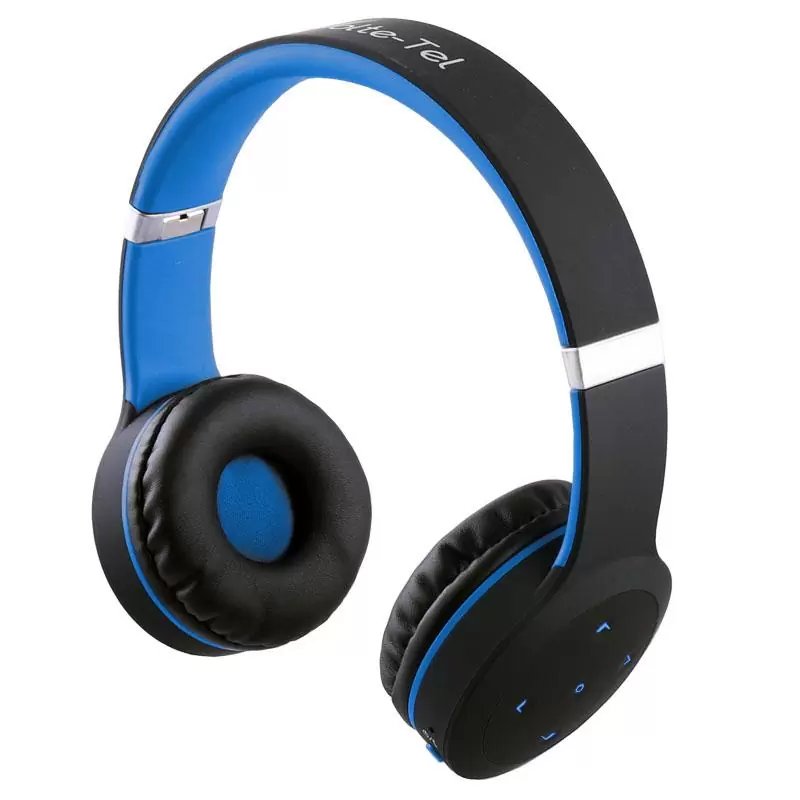 matshop.gr - VOLTE-TEL STEREO BLUETOOTH HEADPHONES V SOUND PRO VT900 BLACK-BLUE