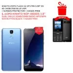 matshop.gr - ΚΙΝΗΤΟ ZOPO FLASH X2 ZP1795 4G 5.99" DS  2GB/16GB BLUE VGR + SCREEN PROTECTOR + HANDS FREE +ΚΙΝΗΤΟ NSP 1850DS 1.8" DUAL SIM