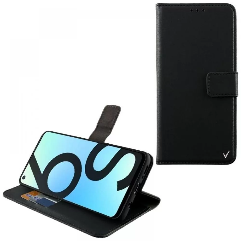 matshop.gr - VOLTE-TEL ΘΗΚΗ REALME 6S/6 6.5" ALLURE MAGNET BOOK STAND CLIP BLACK