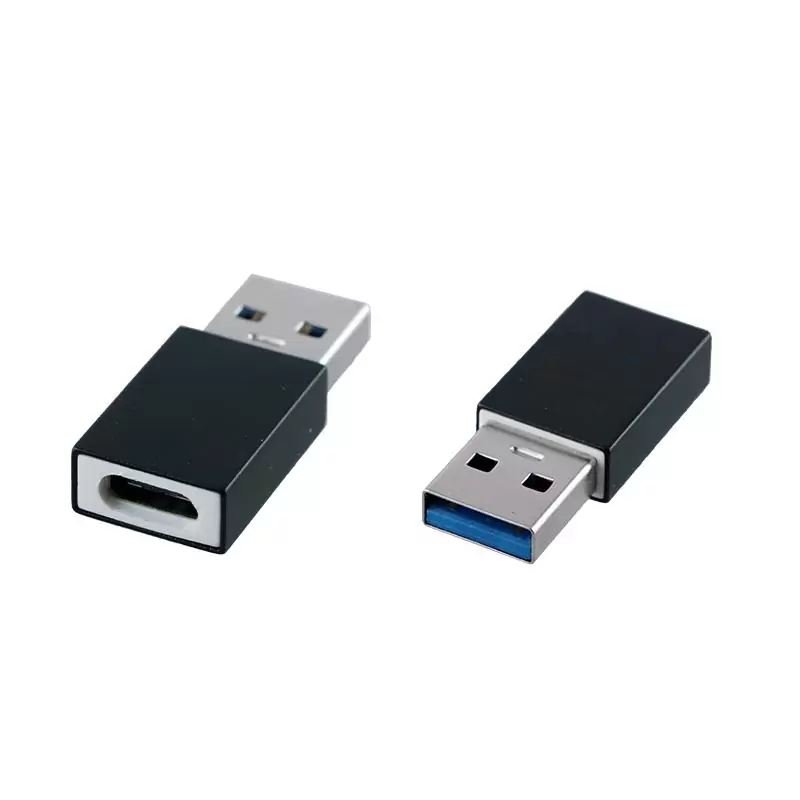 matshop.gr - NSP ΜΕΤΑΤΡΟΠΕΑΣ TYPE C FEMALE TO USB 2.0 MALE 2.4A BLACK