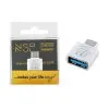 matshop.gr - NSP ΜΕΤΑΤΡΟΠΕΑΣ USB 3.0 OTG 2.4A FEMALE ΣΕ TYPE C MALE WHITE