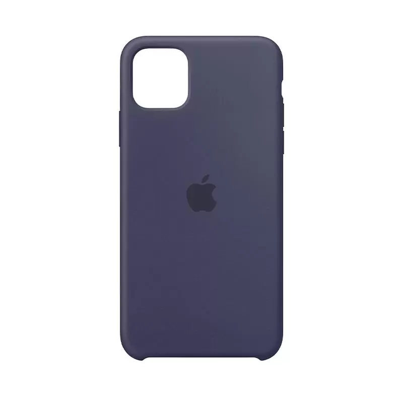 matshop.gr - ΘΗΚΗ IPHONE 11 PRO MAX MWYW2ZM/A SILICONE COVER MIDNIGHT BLUE PACKING OR