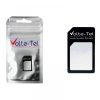 matshop.gr - MICRO SIM CARD TO SIM CARD ADAPTOR BLACK VOLTE-TEL