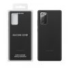 matshop.gr - ΘΗΚΗ SAMSUNG NOTE 20 N980 SILICONE COVER EF-PN980TBEGEU BLACK PACKING OR