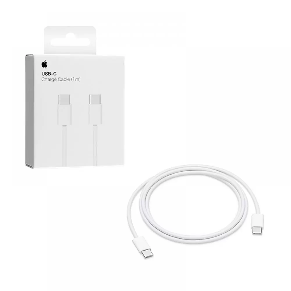 matshop.gr - APPLE USB-C TYPE C TO TYPE C MUF72ZM/A A1997 USB ΦΟΡΤΙΣΗΣ-DATA 1m WHITE PACKING OR