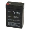 matshop.gr - YES ΜΠΑΤΑΡΙΕΣ ΜΟΛΥΒΔΟΥ 6V 2.8Ah (65x96x32)