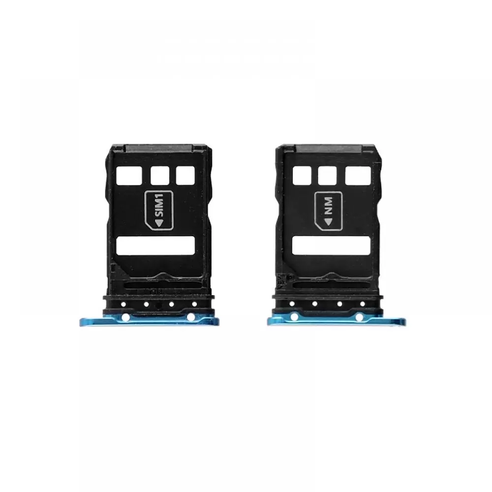 matshop.gr - HUAWEI P40/P40 PRO SIM AND SD TRAY BLUE 3P OR