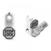 matshop.gr - ΑΝΤΙΚΛΕΠΤΙΚΗ ΑΣΦΑΛΕΙΑ ΓΑΝΤΖΟΥ STOP LOCK 6mm WHITE VOLTE-TEL