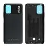 matshop.gr - XIAOMI POCO M3 BATTERY COVER BLACK 55050000L39X ORIGINAL SERVICE PACK