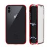 matshop.gr - IDOL 1991 ΘΗΚΗ IPHONE XS MAX 6.5" MAGNETIC METAL FRAME RED+TEMPERED GLASS BACK-FRONT