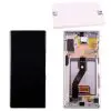 matshop.gr - SAMSUNG N975F NOTE 10 PLUS ΟΘΟΝΗ + TOUCH SCREEN + LENS + FRAME GH82-20838B WHITE ORIGINAL SERVICE PACK