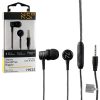 matshop.gr - NSP HANDS FREE STEREO UNIVERSAL 3.5mm 1.2m RIPPLY HN25 ON/OFF BLACK