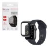 matshop.gr - VOLTE-TEL TEMPERED GLASS APPLE WATCH 40mm 1.57" 9H 0.30mm PC EDGE COVER WITH KEY 3D FULL GLUE FULL COVER BLACK