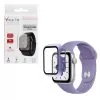 matshop.gr - VOLTE-TEL TEMPERED GLASS APPLE WATCH 41mm 1.69" 9H 0.30mm PC EDGE COVER WITH KEY 3D FULL GLUE FULL COVER PURPLE