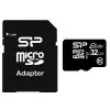 matshop.gr - SILICON POWER micro SDHC 32GB CLASS 10 UHS-1 ELITE 4K FULL HD R100/W10 MB/S + SD ADAPTOR SP032GBSTHBU1V10SP