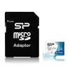 matshop.gr - SILICON POWER micro SDHC 64GB CLASS 10 UHS-1 U3 V30 SUPERIOR PRO R100/W80 MB/S + SD ADAPTOR SP064GBSTXDU3V20AB