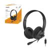 matshop.gr - A4 TECH STEREO USB ΕΝΣΥΡΜΑΤΑ ΑΚΟΥΣΤΙΚΑ ΜΕ ΜΙΚΡΟΦΩΝΟ HU-10 WIRED HEADPHONES BLACK GR