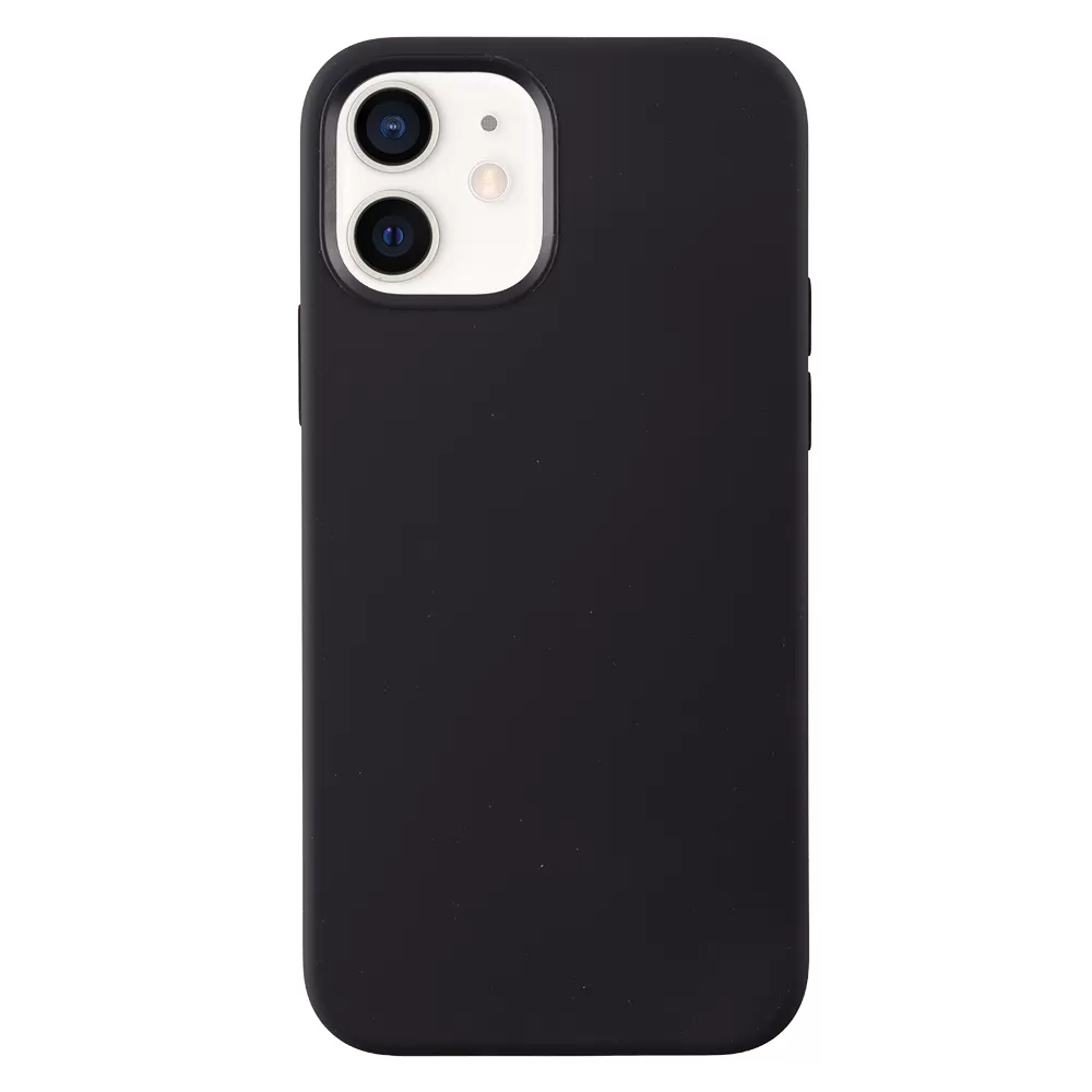 matshop.gr - IDOL 1991 ΘΗΚΗ IPHONE 12 PRO / IPHONE 12 6.1" VELVET MAGSAFE TPU CAMERA GUARD BLACK