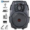 matshop.gr - AKAI ABTS-806 PARTY SPEAKER ΦΟΡΗΤΟ ΗΧΕΙΟ BLUETOOTH ΜΕ USB, AUX-IN ΚΑΙ ΕΙΣΟΔΟ ΜΙΚΡΟΦΩΝΟΥ 10W ΓΙΑ ΚΑΡΑΟΚΕ