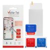 matshop.gr - VOLTE-TEL TEMPERED GLASS VIVO Y22/Y22s 6.55" 9H 0.30mm 2.5D FULL GLUE