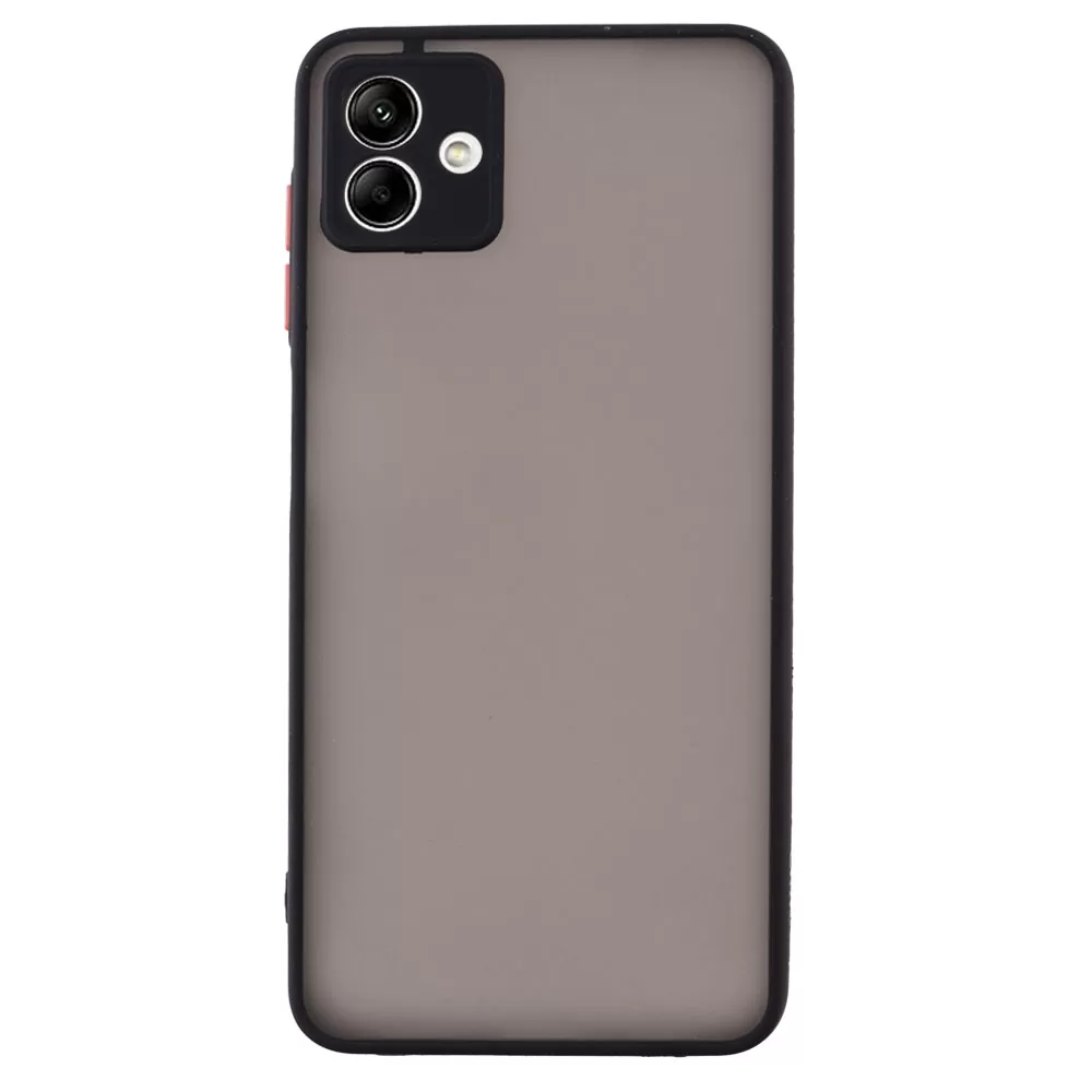 matshop.gr - LIME ΘΗΚΗ SAMSUNG A04 A045/M13 5G M136 6.5" HARDSHELL FUSION FULL CAMERA PROTECTION BLACK WITH RED KEYS