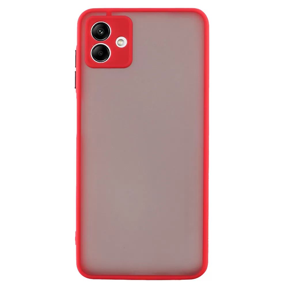 matshop.gr - LIME ΘΗΚΗ SAMSUNG A04 A045/M13 5G M136 6.5" HARDSHELL FUSION FULL CAMERA PROTECTION RED WITH BLACK KEYS