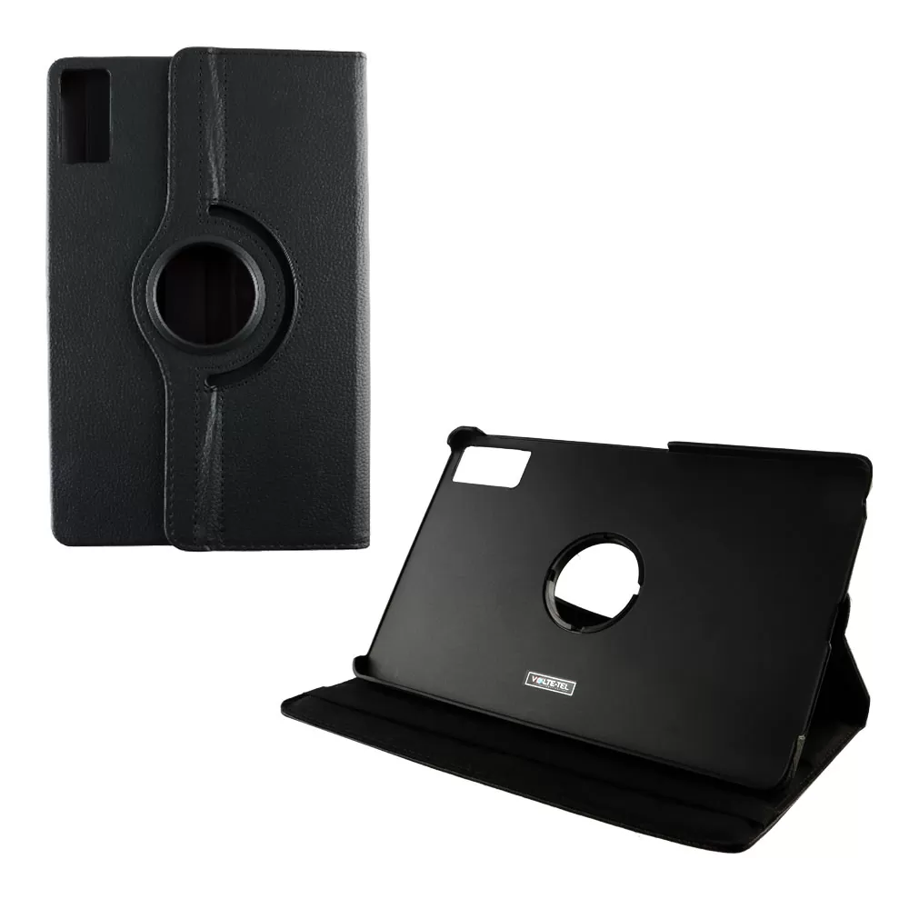 matshop.gr - VOLTE-TEL ΘΗΚΗ XIAOMI REDMI PAD 10.61" LEATHER BOOK ROTATING STAND BLACK