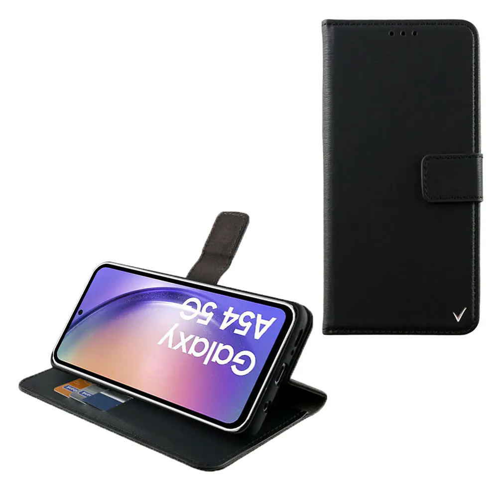 matshop.gr - VOLTE-TEL ΘΗΚΗ SAMSUNG A54 5G A546 6.4" ALLURE MAGNET BOOK STAND CLIP BLACK