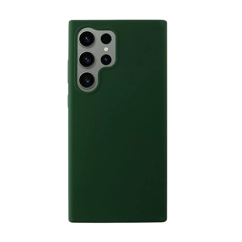 matshop.gr - IDOL 1991 ΘΗΚΗ SAMSUNG S23 ULTRA 5G S918 6.8" VELVET ELITE TPU 4 SIDE CAMERA GUARD DARK GREEN