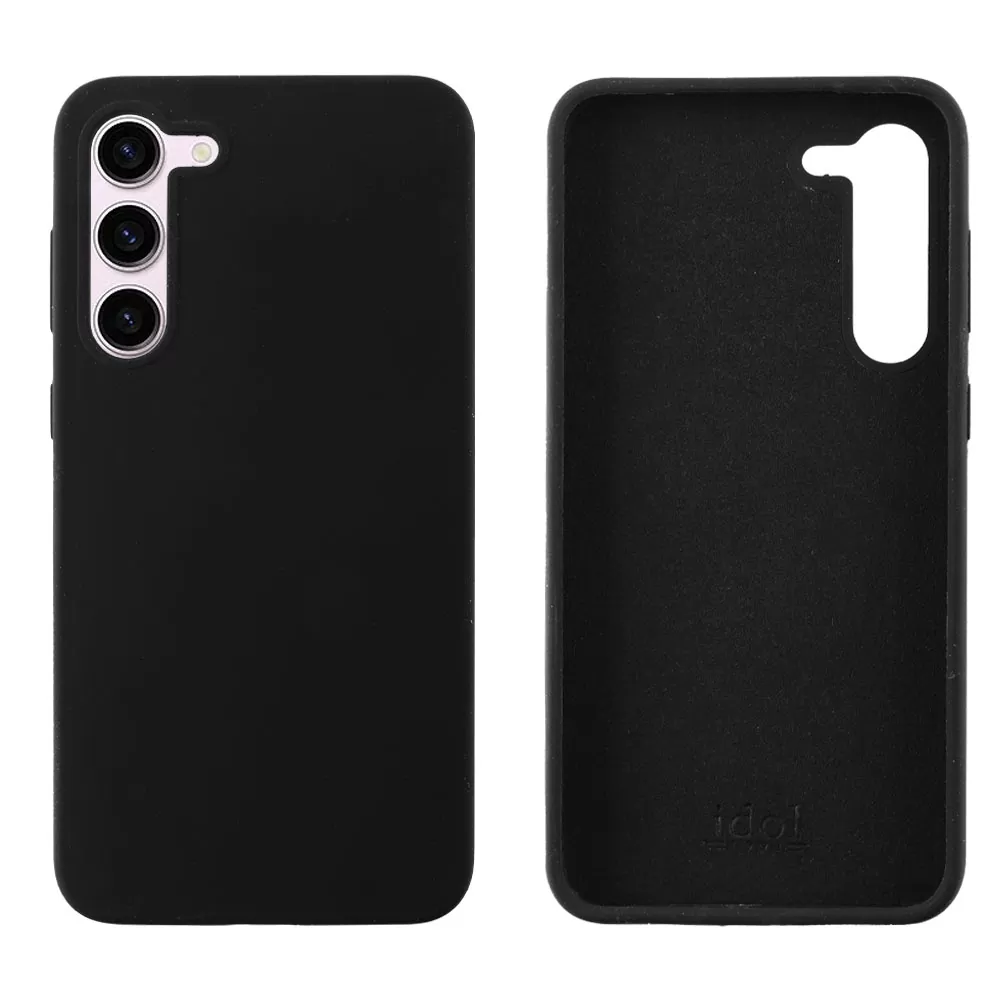 matshop.gr - IDOL 1991 ΘΗΚΗ SAMSUNG S23 5G S911 6.1" VELVET ELITE TPU 4 SIDE CAMERA GUARD BLACK