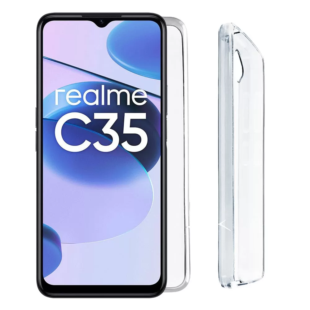 matshop.gr - VOLTE-TEL ΘΗΚΗ REALME C35 6.5" SLIMCOLOR AIR TPU CAMERA GUARD ΔΙΑΦΑΝΗ