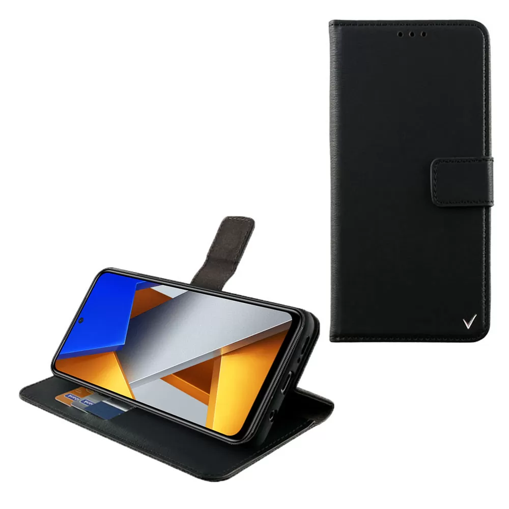 matshop.gr - VOLTE-TEL ΘΗΚΗ XIAOMI POCO M4 PRO 4G 6.43" ALLURE MAGNET BOOK STAND CLIP BLACK