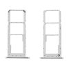 matshop.gr - SAMSUNG A14 4G A145 DUAL SIM CARD + MEMORY HOLDER SILVER GH81-23522A ORIGINAL SERVICE PACK