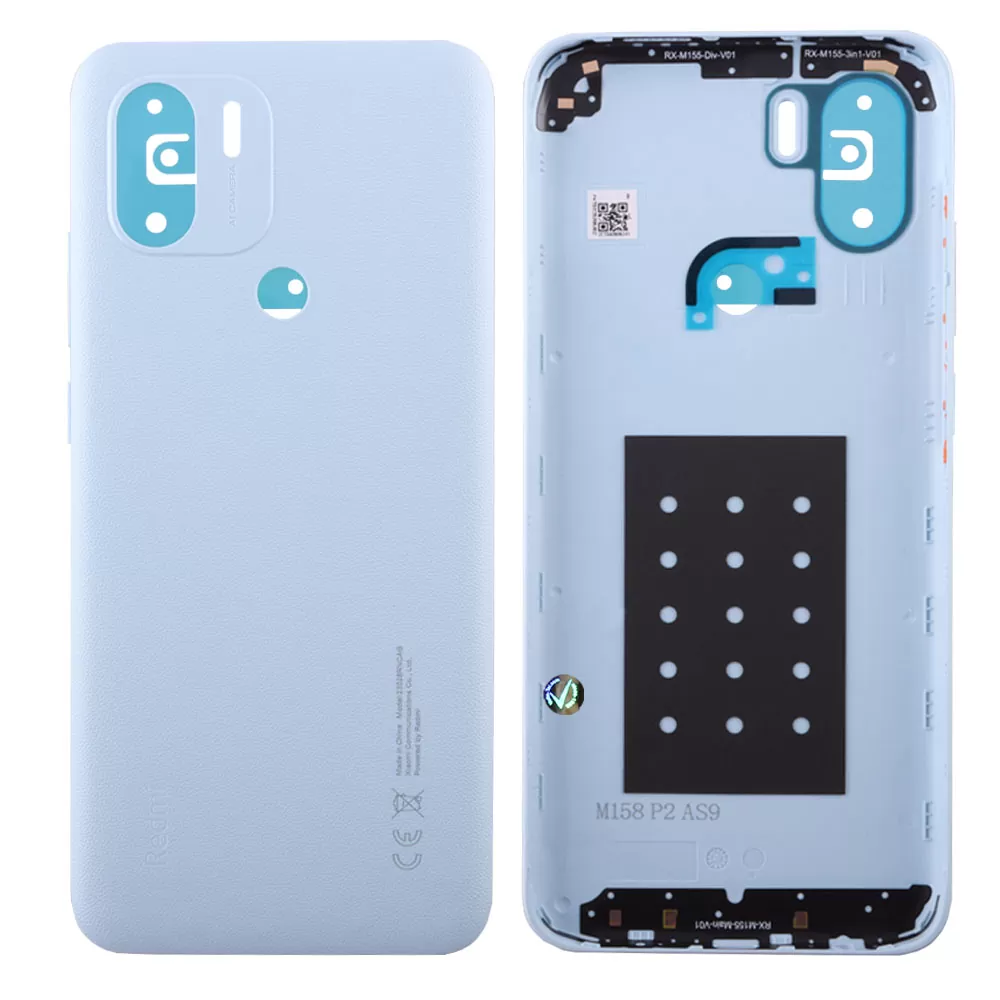 matshop.gr - XIAOMI REDMI A1+/A2+/POCO C50 BATTERY COVER BLUE 3P OR