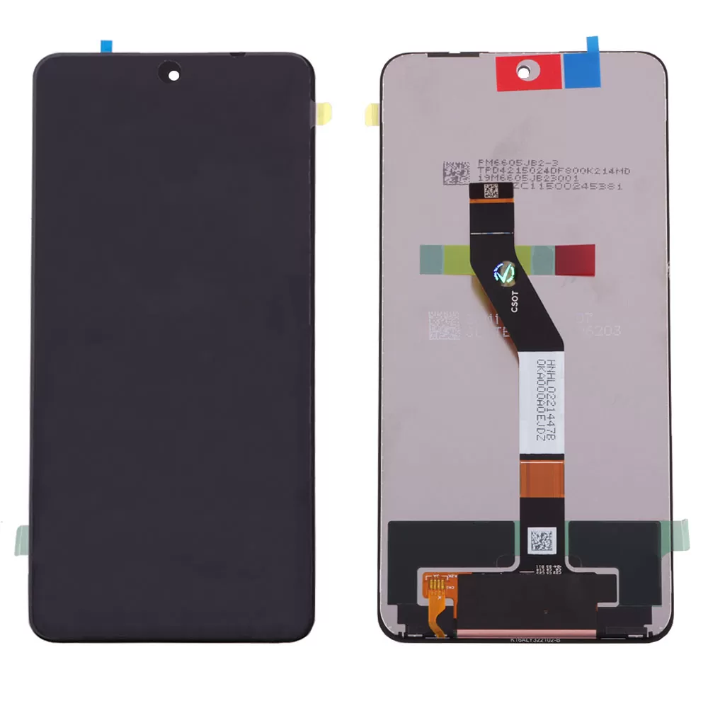 matshop.gr - XIAOMI POCO M4 PRO 4G ΟΘΟΝΗ + TOUCH SCREEN + LENS BLACK 3P OR