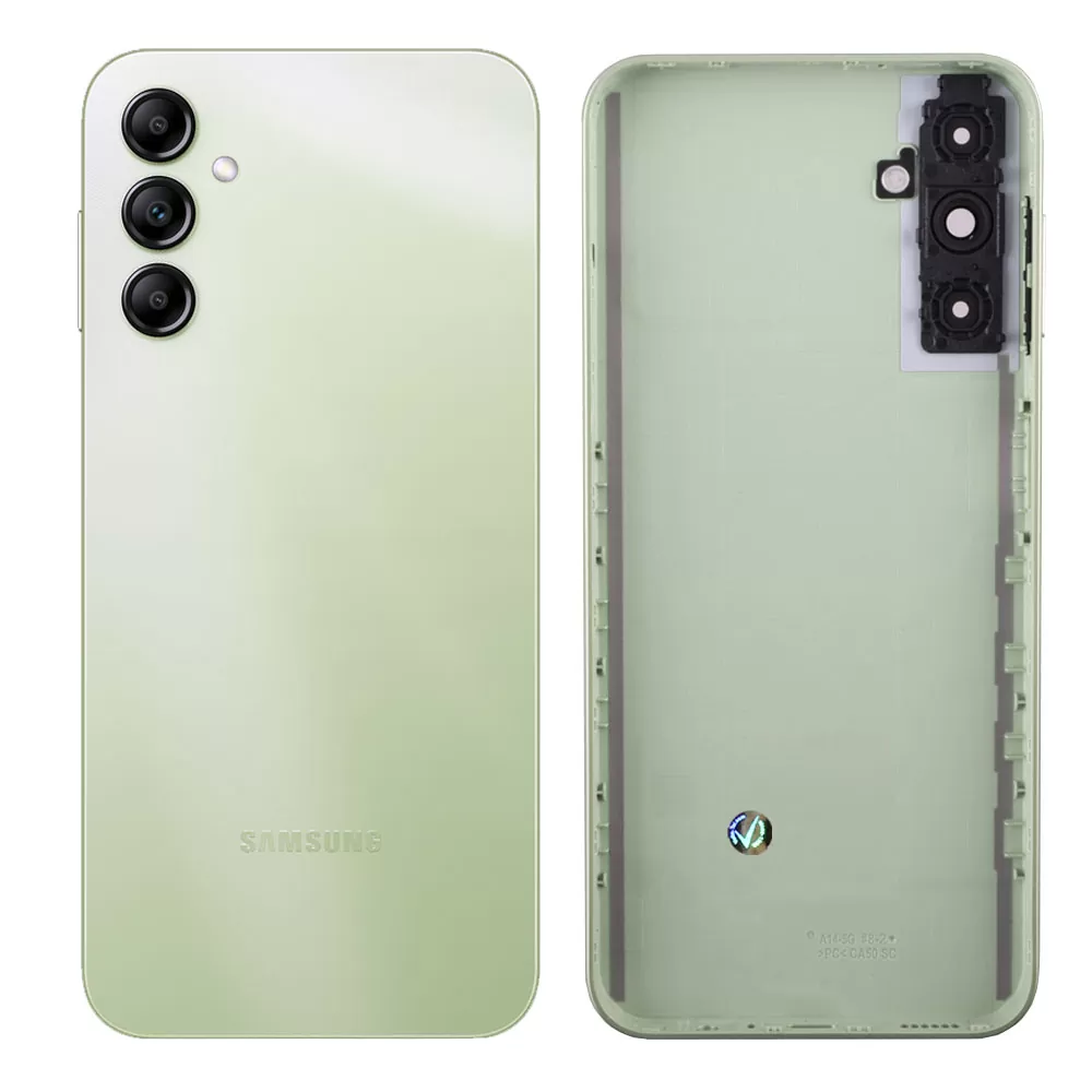 matshop.gr - SAMSUNG A14 5G A146 BATTERY COVER + LENS LIGHT GREEN 3P OR