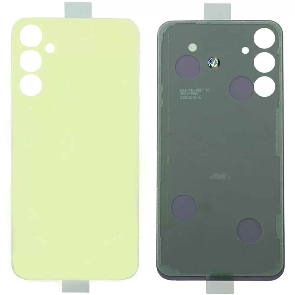 matshop.gr - SAMSUNG A34 5G A346 BATTERY COVER LIME 3P OR