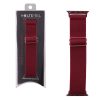 matshop.gr - VOLTE-TEL ΛΟΥΡΑΚΙ ΡΟΛΟΓΙΟΥ APPLE WATCH 42/44/45/49mm ELASTIC BRAIDED NYLON BURGUNDY RED VT101