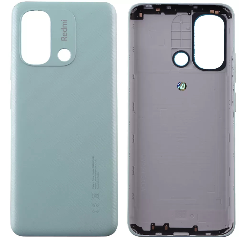 matshop.gr - XIAOMI REDMI 12C BATTERY COVER GREEN 3P OR