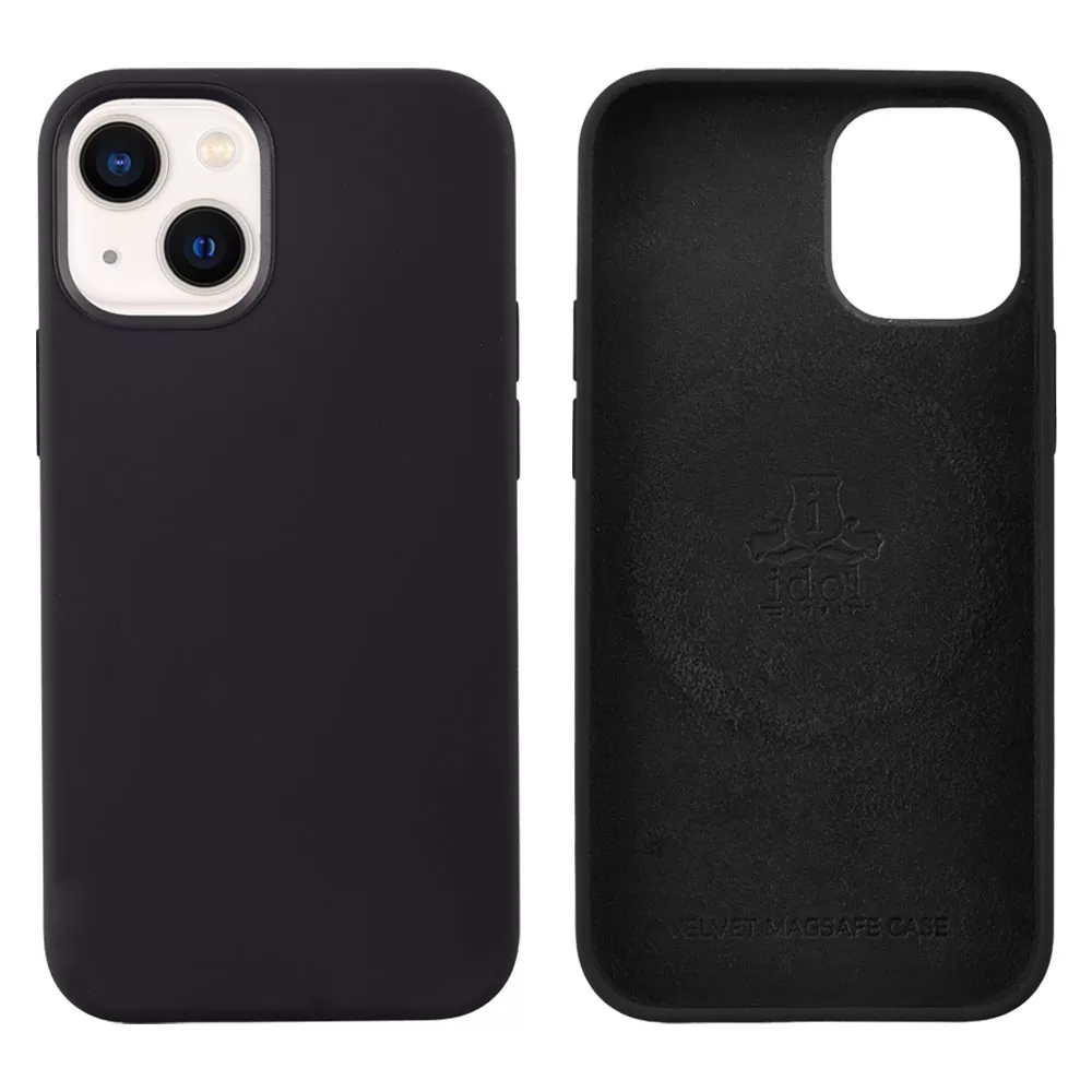 matshop.gr - IDOL 1991 ΘΗΚΗ IPHONE 15 6.1" VELVET MAGSAFE TPU CAMERA GUARD BLACK