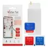 matshop.gr - VOLTE-TEL TEMPERED GLASS IPHONE 12 PRO MAX 6.7" 9H 0.30mm 2.5D FULL GLUE FULL COVER