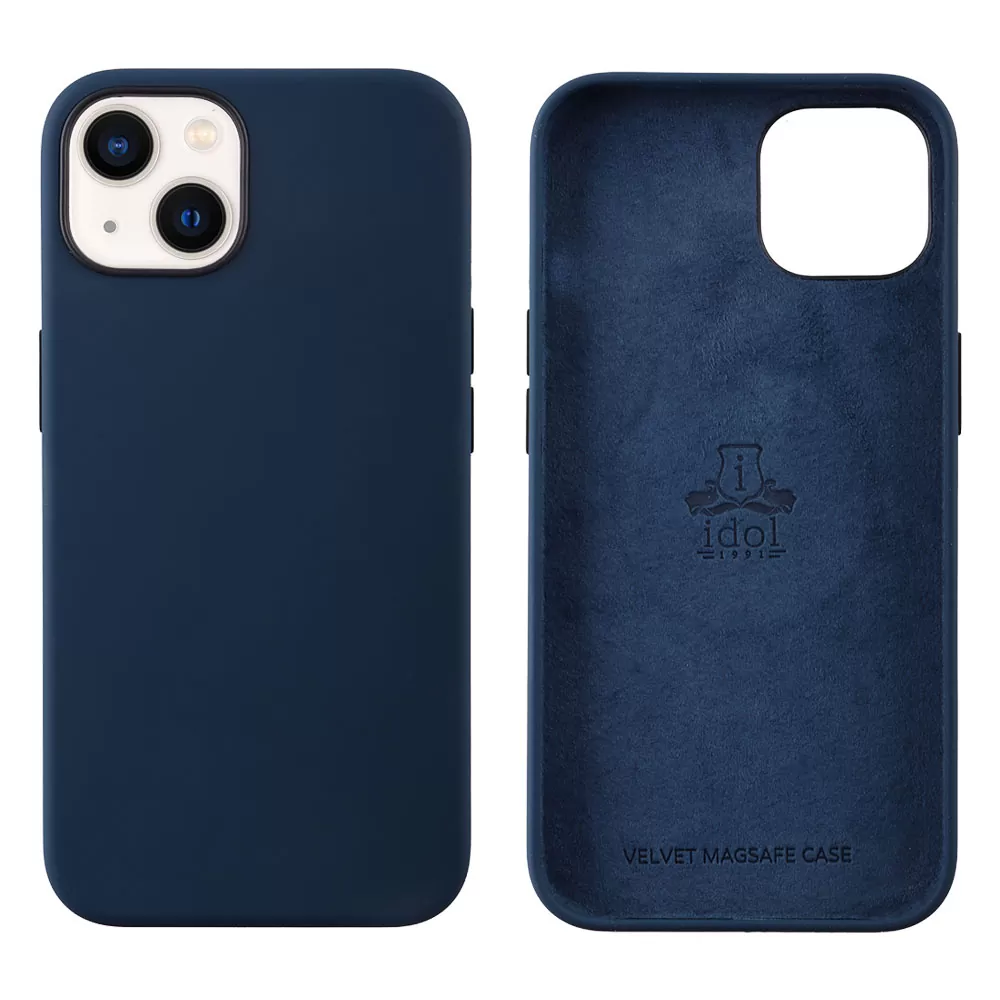 matshop.gr - IDOL 1991 ΘΗΚΗ IPHONE 15 6.1" VELVET MAGSAFE TPU CAMERA GUARD BLUE